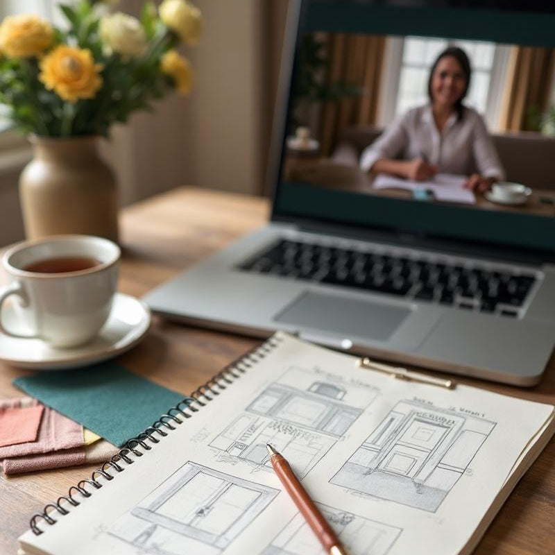 Free 15-Minute Project Consultation - interior design consultation setup
